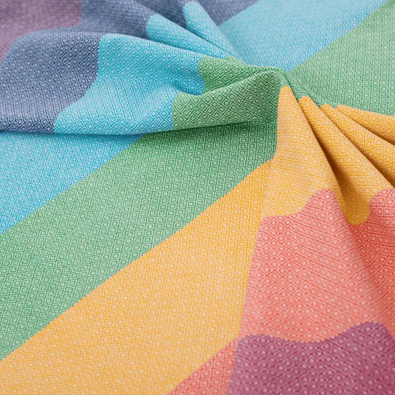 Light Rainbow Woven Wrap by Girasol Girasol