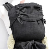 Simple Black MySol Half Buckle by Girasol Girasol