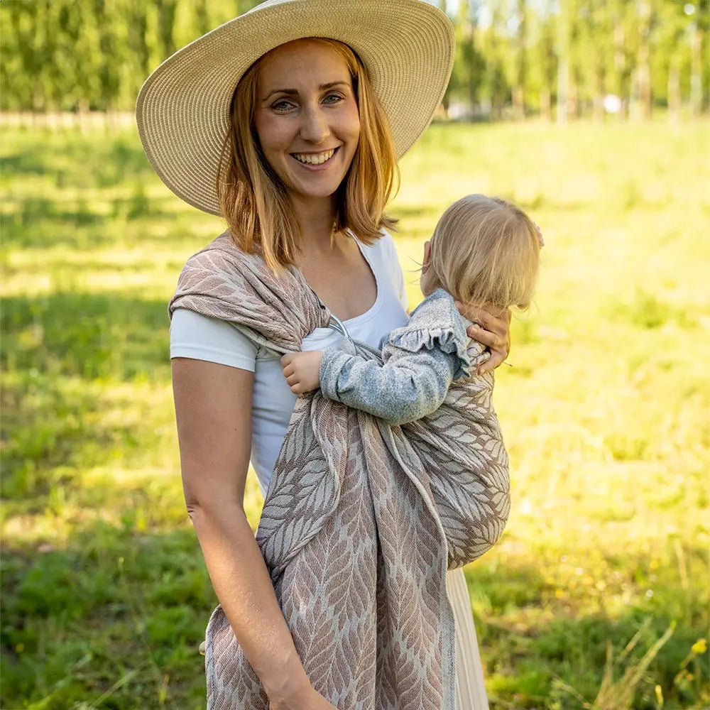 Trias Chai Cinnamon DidySling Ring Sling by Didymos Didymos
