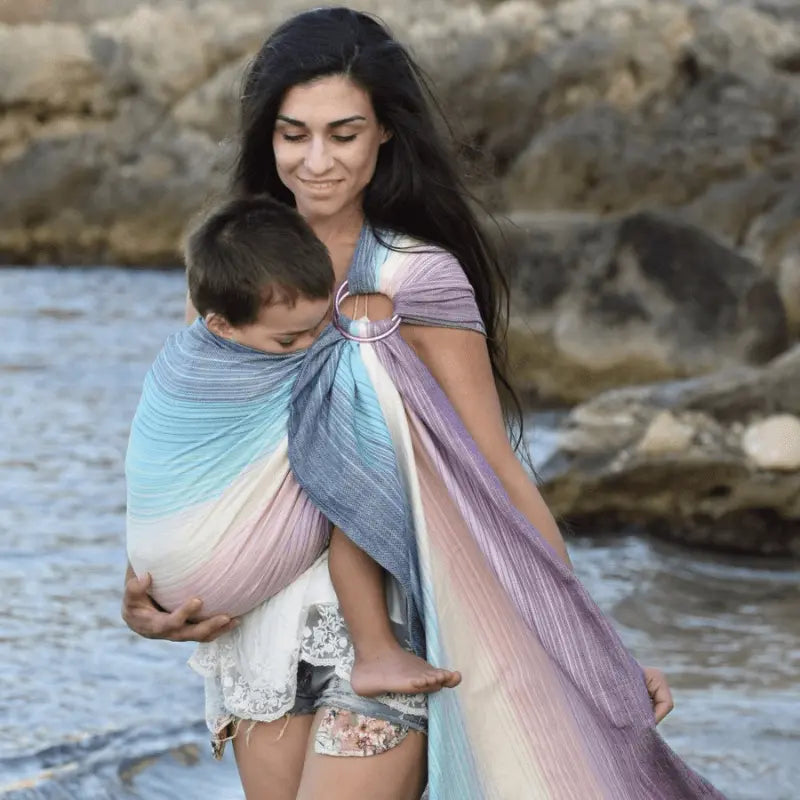 Candy Clouds by Risaroo Ring Sling by Girasol Girasol