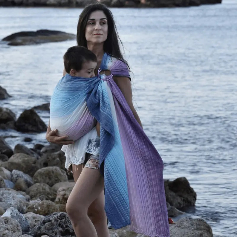 Candy Clouds by Risaroo Ring Sling by Girasol Girasol