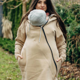 Babywearing Hoodie Jurassic Park Ice Desert by LennyLamb LennyLamb