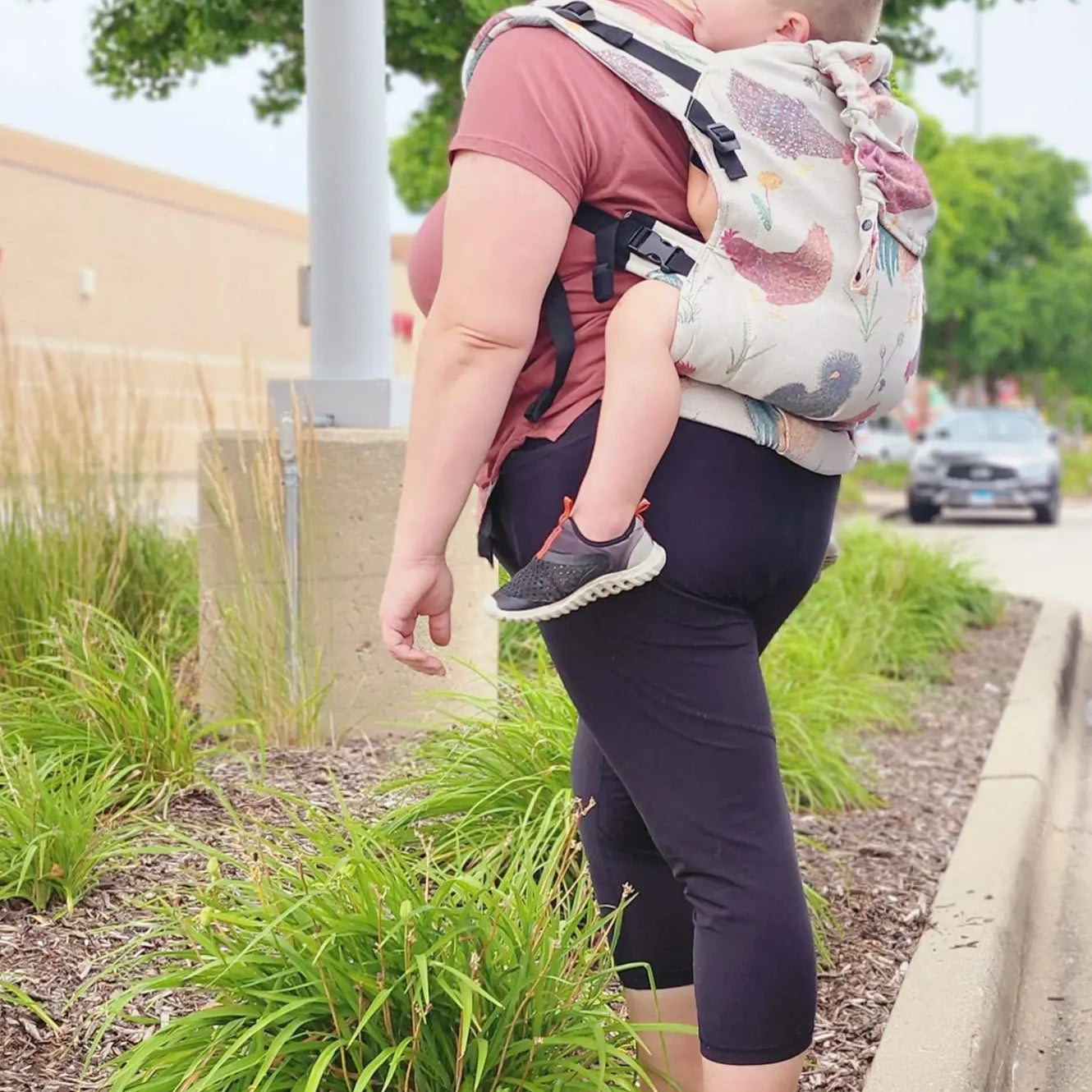 Chickens Exclusive by LennyLamb x Little Zen One Preschool Carrier LennyLamb