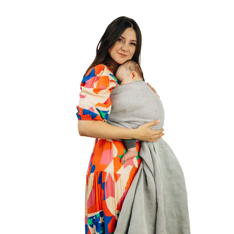 Coast linen Woven Wrap by LennyLamb LennyLamb