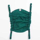 Herringbone Emerald Baby Carrier Hood by LennyLamb LennyLamb