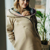 Babywearing Hoodie Wild Wine Vineyard by LennyLamb LennyLamb