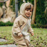 Bear Romper Jurassic Park Ice Desert by LennyLamb LennyLamb