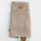 Peanut Drool Pads & Reach Straps by LennyLamb LennyLamb