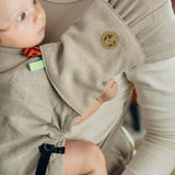 Peanut Drool Pads & Reach Straps by LennyLamb LennyLamb