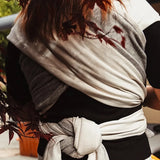 Doubleface Dawn Grey Hybrid Jersey Wrap by Didymos Didymos