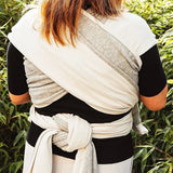 Doubleface Dawn Grey Hybrid Jersey Wrap by Didymos Didymos