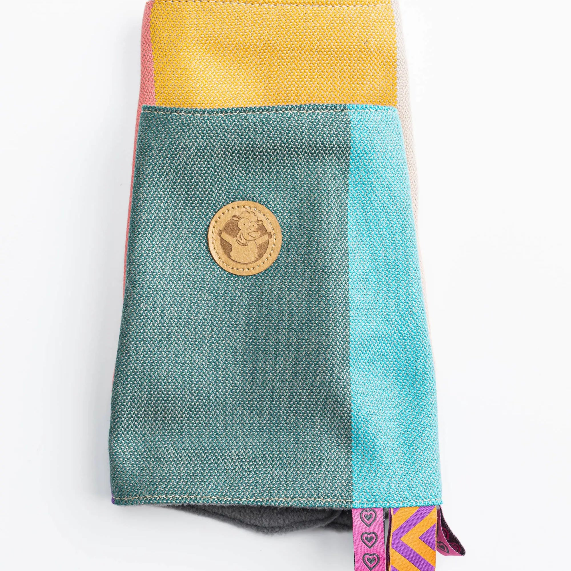 Pastels Drool Pads & Reach Straps by LennyLamb LennyLamb