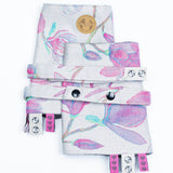 Magnolia Drool Pads & Reach Straps by LennyLamb LennyLamb