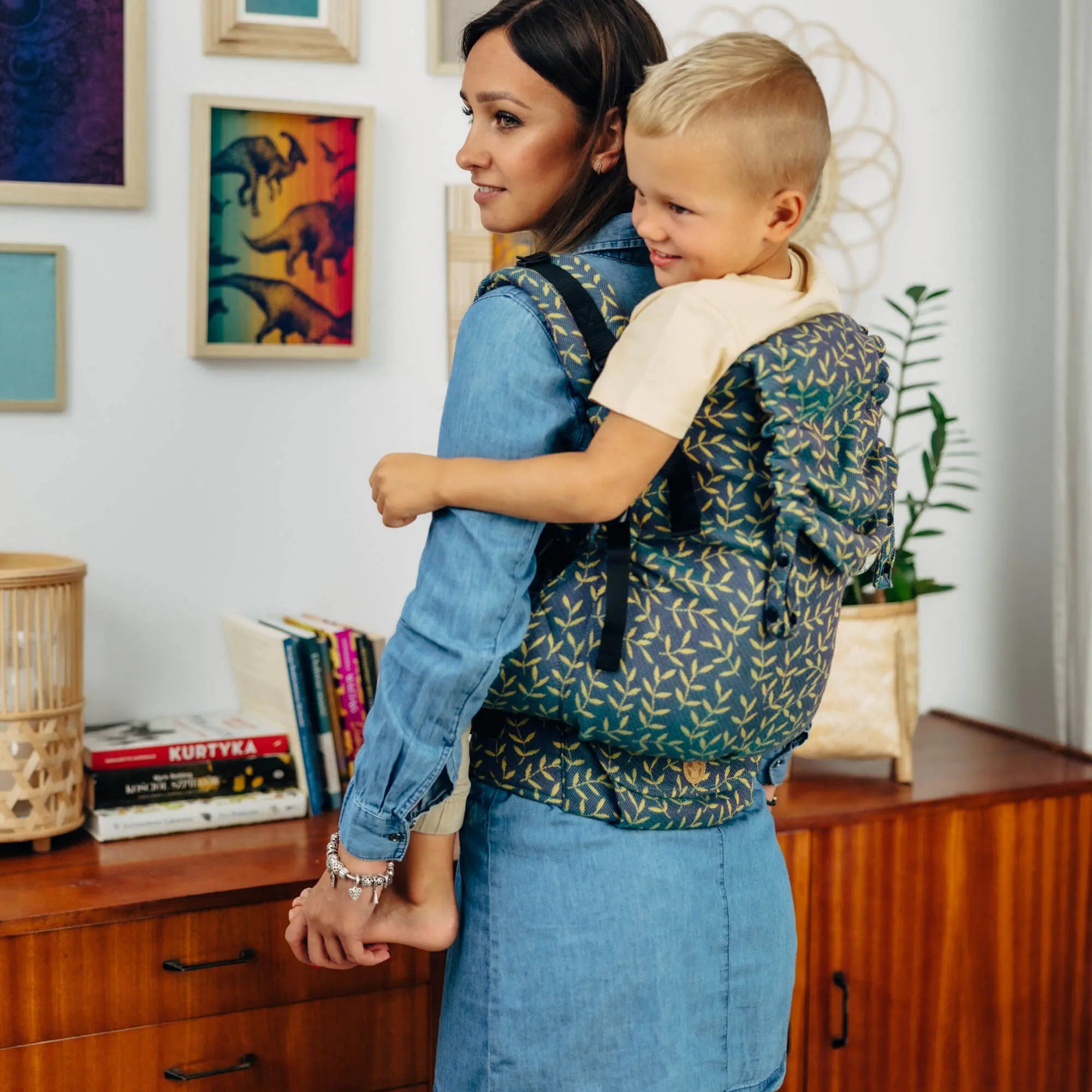 Enchanted Nook In Bloom LennyPreschool Carrier by LennyLamb LennyLamb