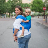 Marina Blue Everyday Half Buckle Baby Carrier by Beachfront Baby Beachfront Baby