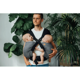 Ombre Grey LennyTwin Carrier by LennyLamb LennyLamb