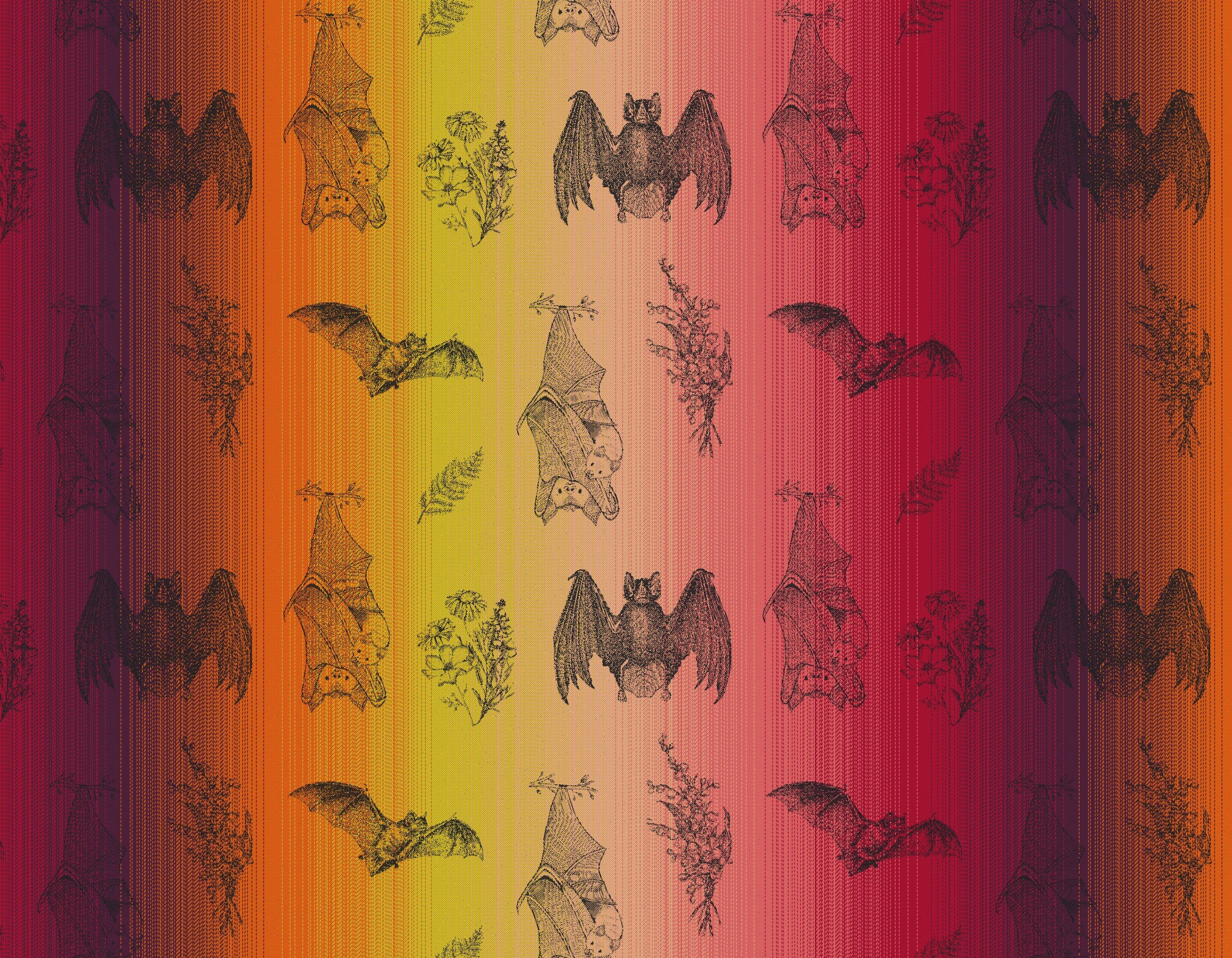 It's Bats Sunset Preschool LennyHybrid Half Buckle by LennyLamb LennyLamb