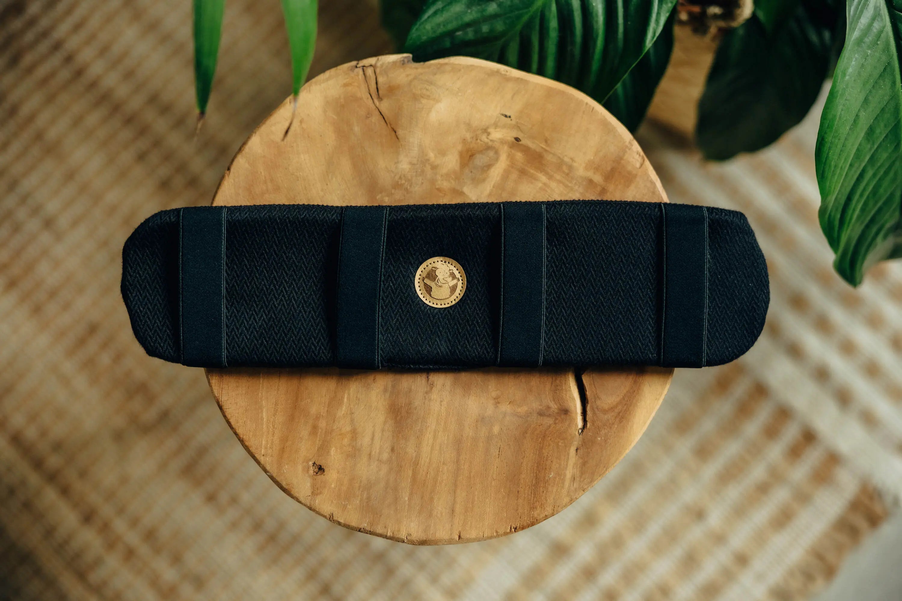 Ebony Black Maxi Lumbar Support by LennyLamb LennyLamb