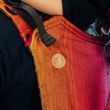 Symphony Rainbow Dark Toddler Onbuhimo PRO by LennyLamb LennyLamb