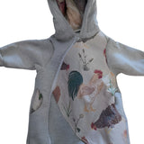 Chickens Exclusive by LennyLamb x Little Zen One Bear Romper
