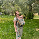 Chickens Exclusive by LennyLamb x Little Zen One Ring Sling LennyLamb