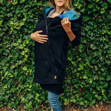 Babywearing Hoodie Rainbow Lotus by LennyLamb LennyLamb