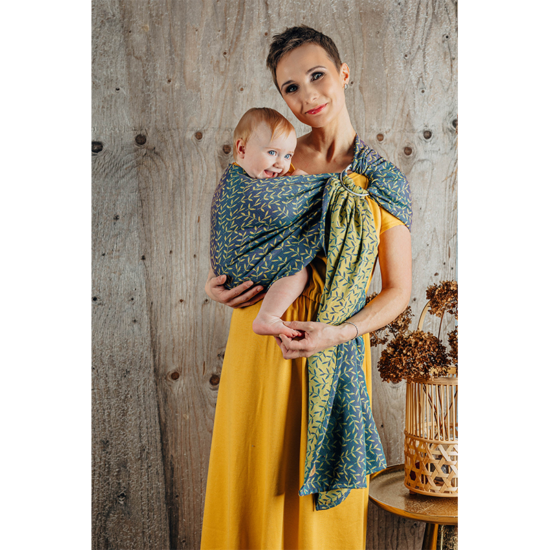 Enchanted Nook in Bloom Ring Sling by LennyLamb LennyLamb