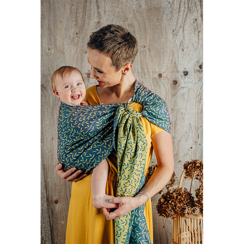 Enchanted Nook in Bloom Ring Sling by LennyLamb LennyLamb
