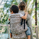 Hexaflowers Mirror LennyPreschool Carrier by LennyLamb LennyLamb