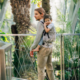 Hexaflowers Mirror LennyPreschool Carrier by LennyLamb LennyLamb