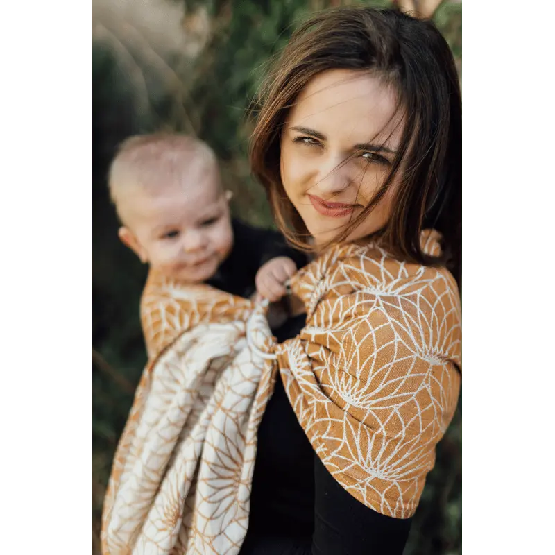 Lotus Gold Ring Sling by LennyLamb LennyLamb