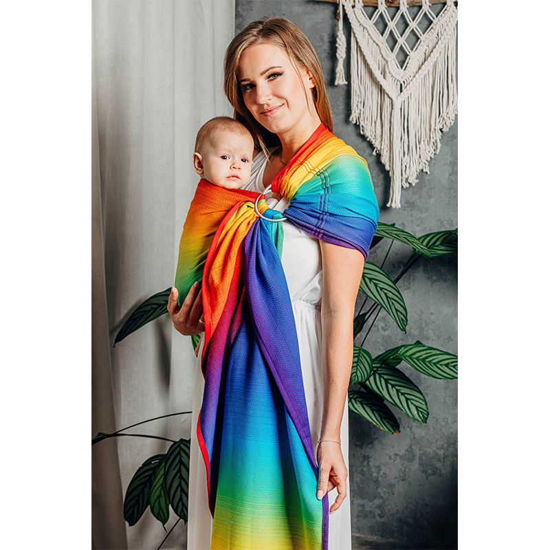 Rainbow Baby Ring Sling by LennyLamb LennyLamb