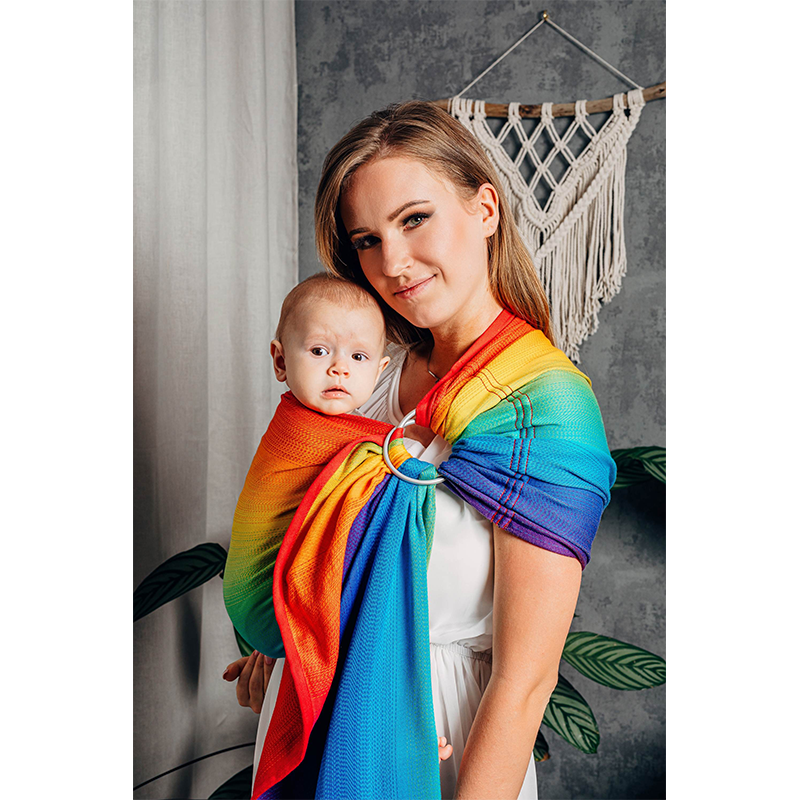 Rainbow Baby Ring Sling by LennyLamb LennyLamb