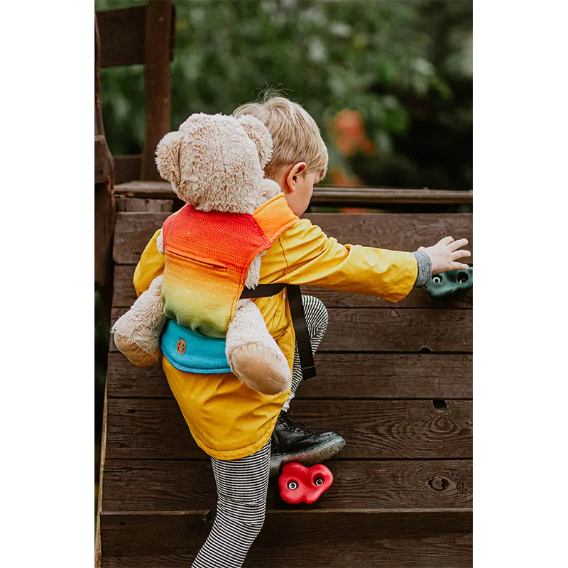 Rainbow Baby Doll Carrier by LennyLamb LennyLamb