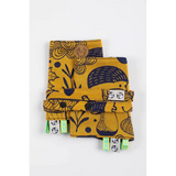 Under The Leaves - Golden Autumn Drool Pads & Reach Straps by LennyLamb LennyLamb