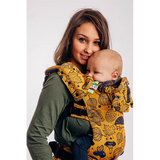 Under The Leaves - Golden Autumn Drool Pads & Reach Straps by LennyLamb LennyLamb