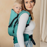 Ombre Green LennyPreschool Carrier by LennyLamb LennyLamb