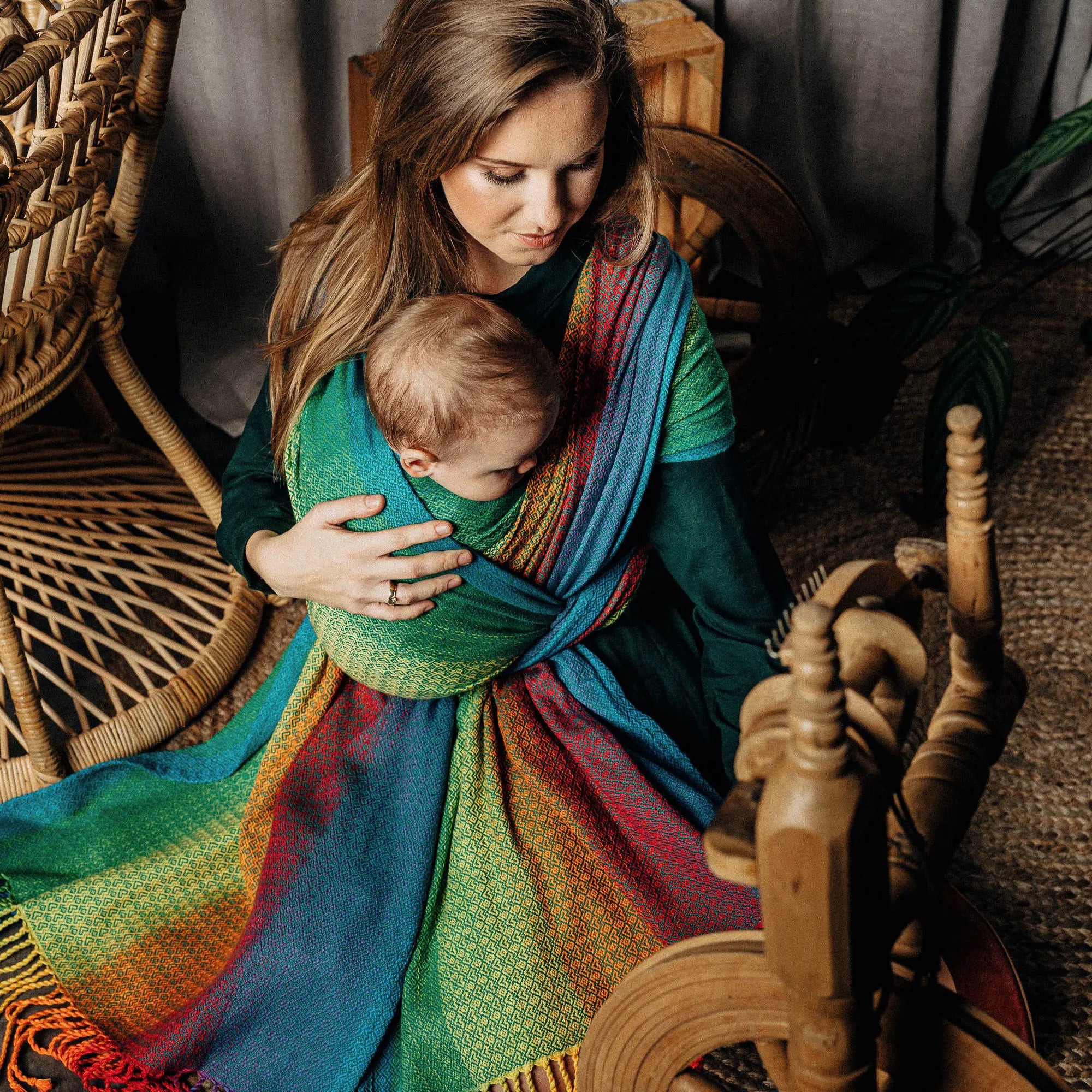 Littlelove Jungle Woven Wrap by LennyLamb LennyLamb