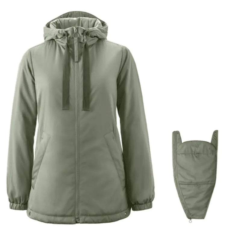 Mamalila Boston Agave Maternity and Babywearing Jacket Mamalila