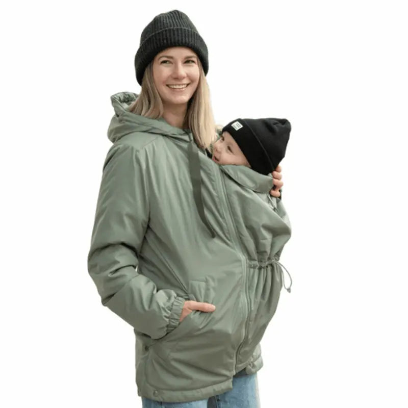 Mamalila Boston Agave Maternity and Babywearing Jacket Mamalila