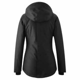 Mamalila Winterfriend Black with Berry Maternity and Babywearing Jacket Mamalila