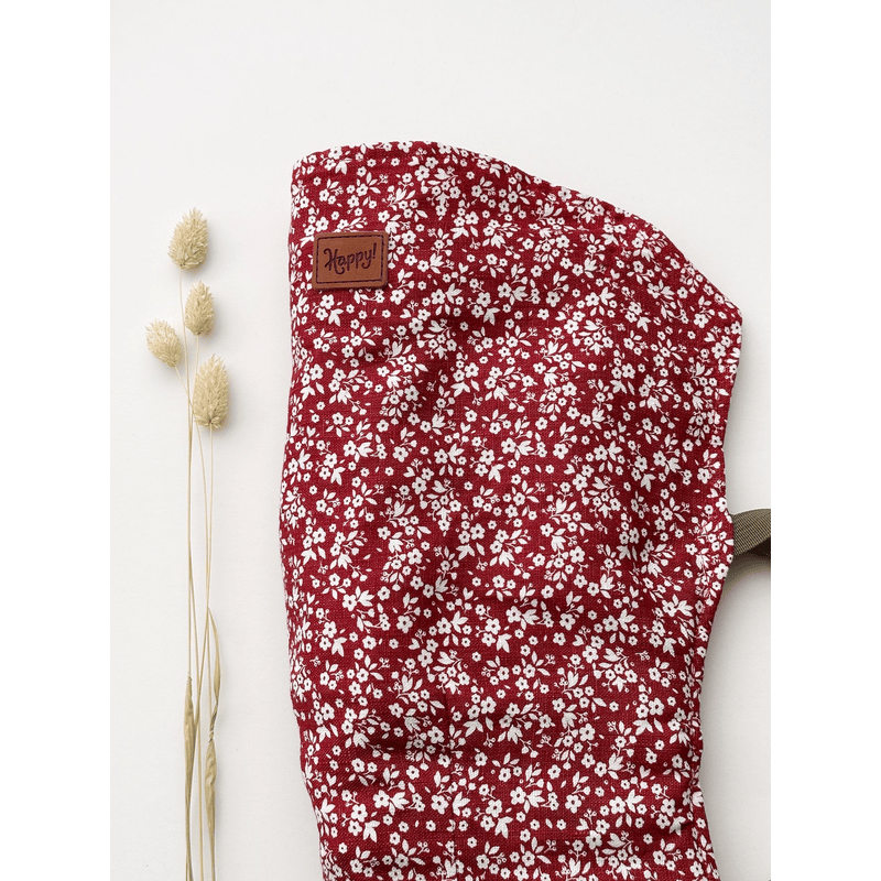 Merlot Bloom Desert Tan Versa Baby Carrier by Happy Baby Happy Baby