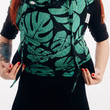 Monstera Urban Jungle Toddler Wrap-Tai Mei Tai by LennyLamb LennyLamb