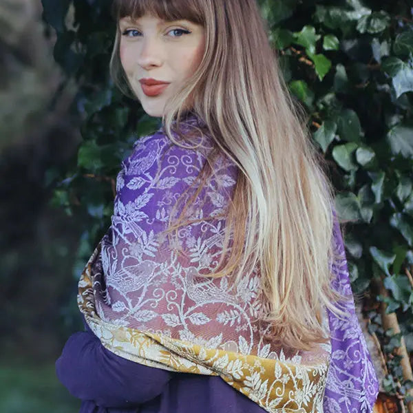 Briarwood Royalet Scarf by Oscha Oscha