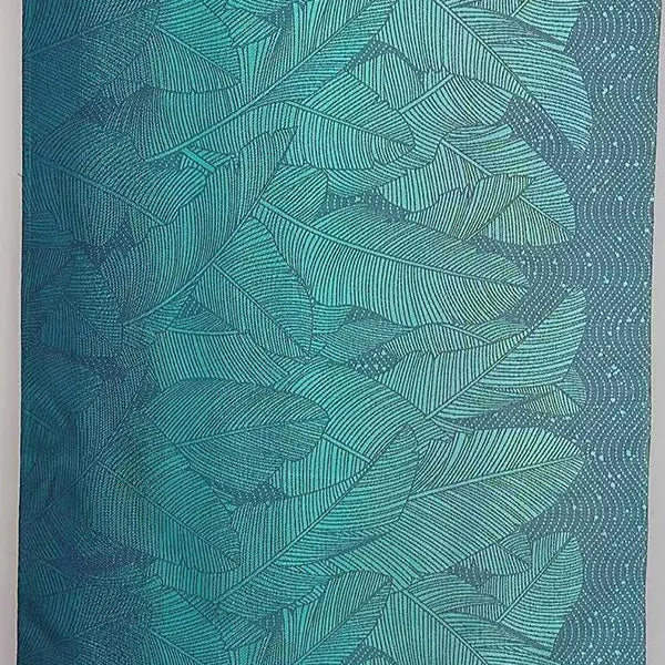 Fronds Glade Fabric Piece by Oscha Oscha
