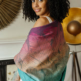 Fronds Paradise Shawl by Oscha Oscha