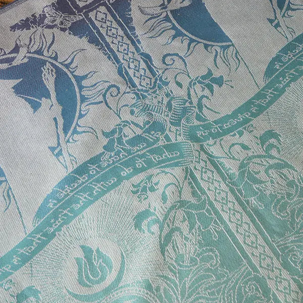Gandalf Namárië Fabric Piece by Oscha Oscha