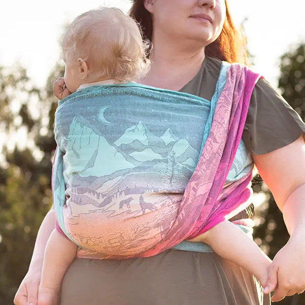 Hobbit Quest into the Sunset Woven Wrap by Oscha Oscha