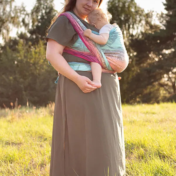 Hobbit Quest into the Sunset Woven Wrap by Oscha Oscha