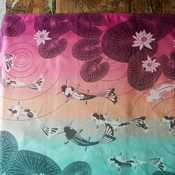 Koi Macaron Fabric Piece by Oscha Oscha